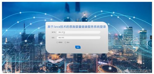 基于Java技术的恩施婴童健康服务系统设计与实现